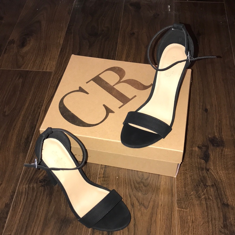 Black heels